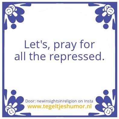 Tegeltje: many people