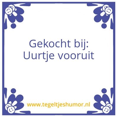 Tegeltje: Test