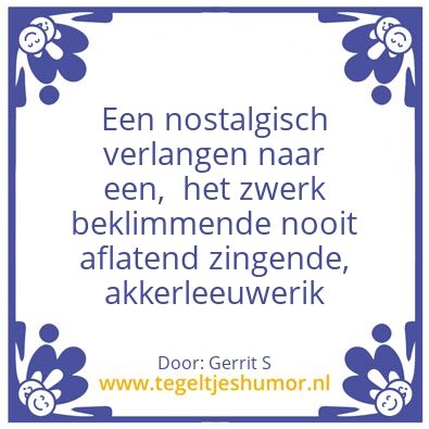 Tegeltje: Ik ben Gerrit