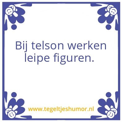 Tegeltje: b