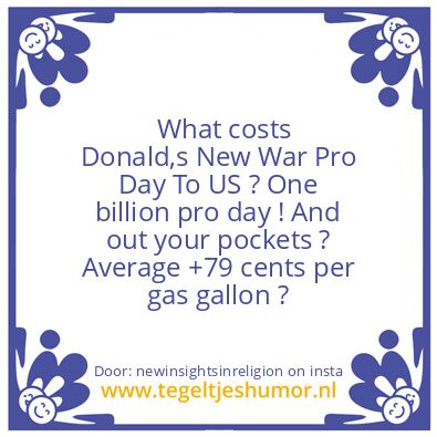 Tegeltje: Donald,s New War