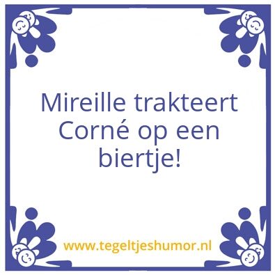 Tegeltje: Biettje