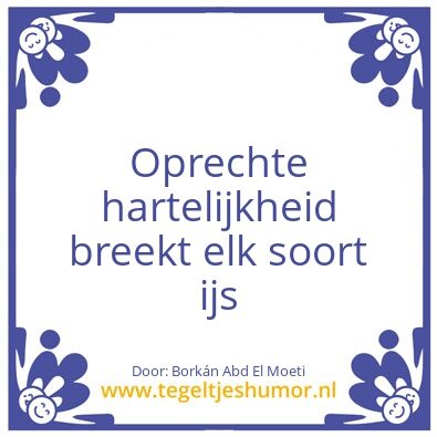 Tegeltje: Mijn motto voor dit seizoen