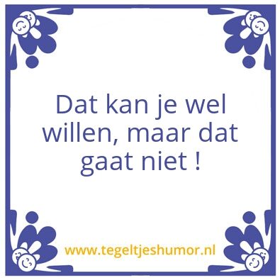 Tegeltje: Dre