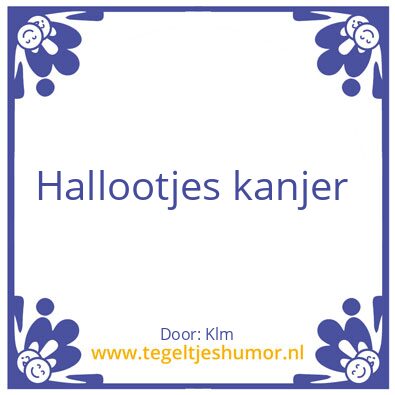 Tegeltje: Test