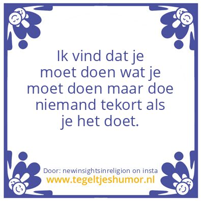 Tegeltje: weg met wie ?