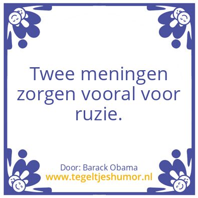 Tegeltje: Ruzie