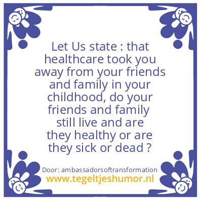 Tegeltje: Let Us state :