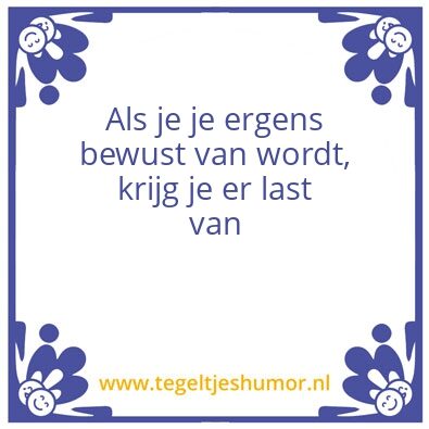 Tegeltje: Tegeltje