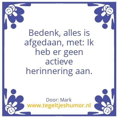 Tegeltje: Rutte
