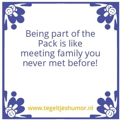 Tegeltje: The Pack