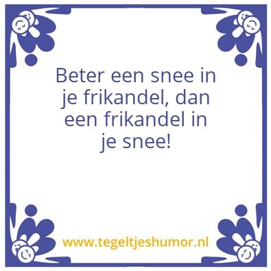 Tegeltje: Frikandelxxl
