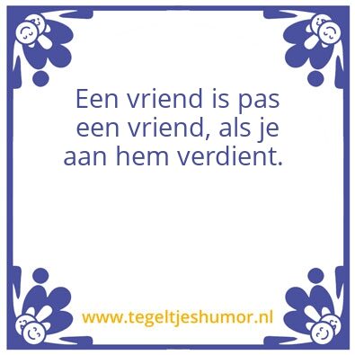 Tegeltje: Ingense vriendschap ðŸ¥°