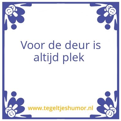 Tegeltje: RP group classics