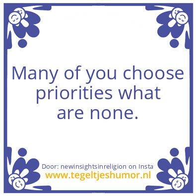 Tegeltje: it is easy to be a loser.