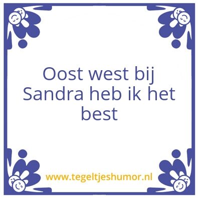 Tegeltje: love