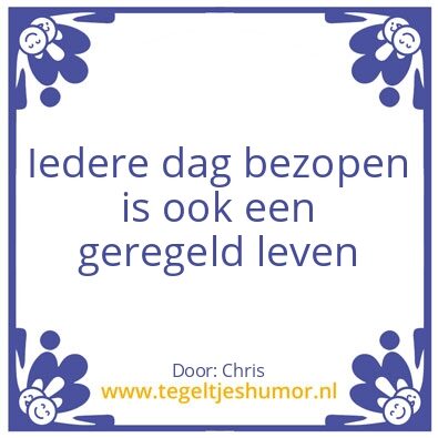 Tegeltje: Dokters advies