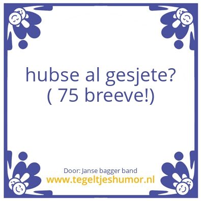 Tegeltje: 6