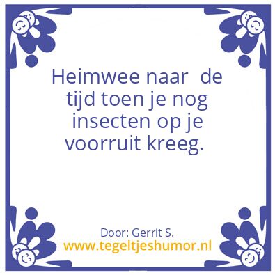Tegeltje: Ik ben Gerrit.
