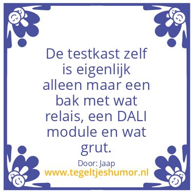 Tegeltje: Grut