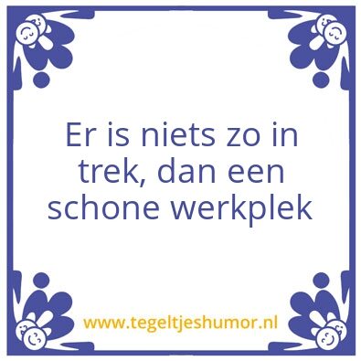 Tegeltje: Tegeltje