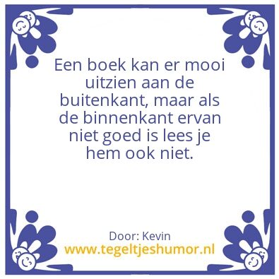 Tegeltje: Kevin