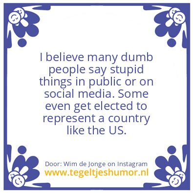 Tegeltje: elected
