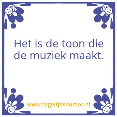 Tegeltje: .