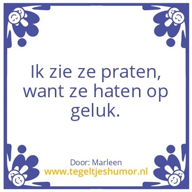Tegeltje: Haters