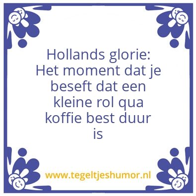 Tegeltje: Koffie