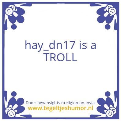 Tegeltje: My Definition  Of Hell Is