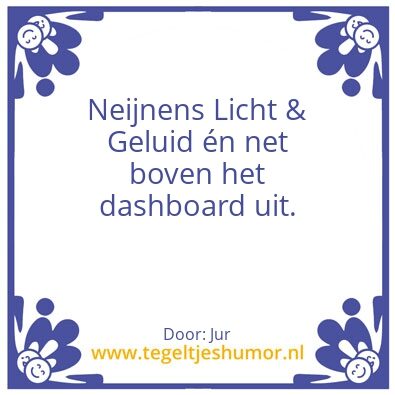 Tegeltje: Sillie