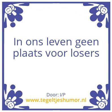 Tegeltje: Jij