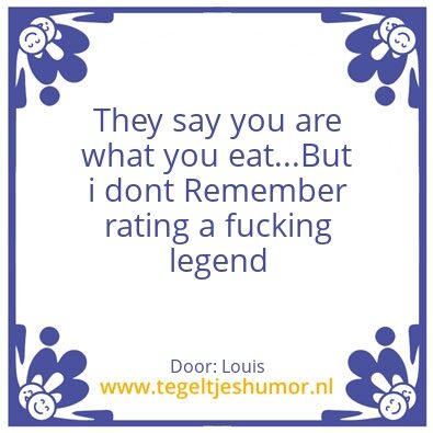 Tegeltje: Louis