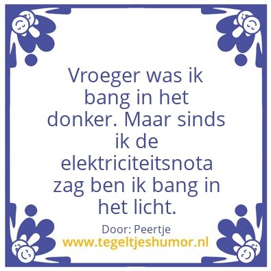 Tegeltje: Bang