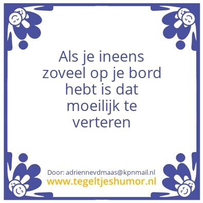 Tegeltje: PS
