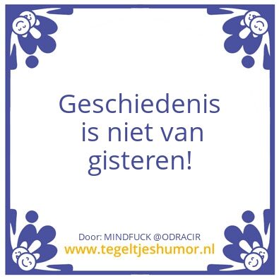 Tegeltje: Geschiedenis