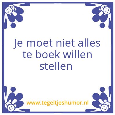 Tegeltje: Wijsheid
