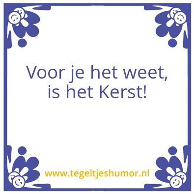 Tegeltje: .